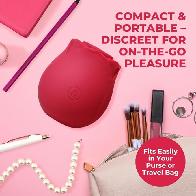 New Female Sucking Sensory Portable Tongue Viboators Toys Machine Powerful Licking &amp Vibration &amp Thrusting 10 Modes Clitioral Sucker Vibrates Gift Woman XJH-Red16