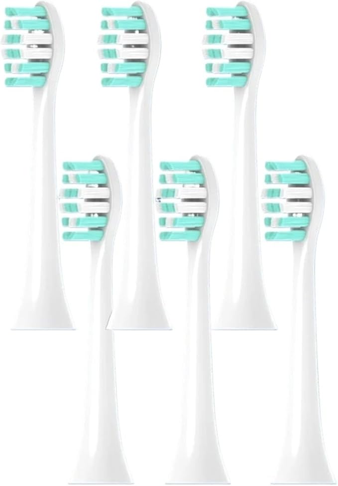 4/8/12/16PCS Compatible for HX6982 Replacement Toothbrush Heads Sonic Electric Vacuum DuPon Soft Bristle Brush(PHILIPS-16pcs)