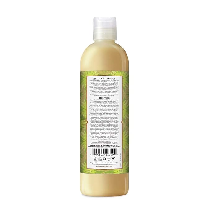 Nubian Heritage Body Wash Indian Hemp &amp Haitian Vetiver 13 Fz