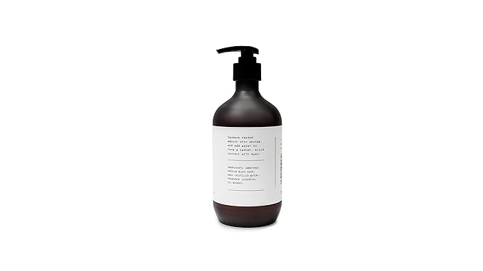 KAEME.COM URBANE BLACK SOAP BODY WASH-Handmade|Body Wash|Shampoo|Hair|Premium &amp Luxurious|Face Wash|Exfoliant|Moisturizer|Make-up Cleanser|All Hair|Sulfate- Free |Rashes|Eczema| Acne-500mL /16.9Fl