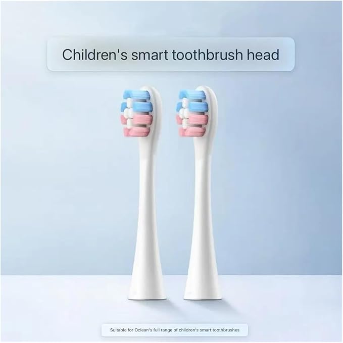 Replacement Toothbrush Head Compatible for Oclean Children's Electric A1K/K3/K3PRO/P3K6/P3K7 Soft Bristles Accessory(16pcs)