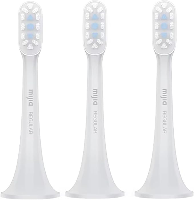 3/6 Pieces Suitable for Xiaomi Mijia T300 T500 Electric Toothbrush Head Replacement(3PCS Universal Heads)
