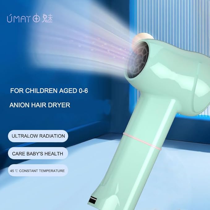 Mini Cordless USB Hair Dryer Gentle Air for Baby Body &amp Skin Prevents Diaper Rash Neck Eczema Baby Health Care 0-6 Years