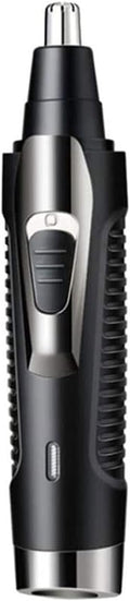 Ear and Nose Hair Trimmer Clipper - Professional Painless Ear and Facial Hair Trimmer for Men and Women Rechargeable Waterproof Dual Edge Blades for Easy Cleansing(Black)