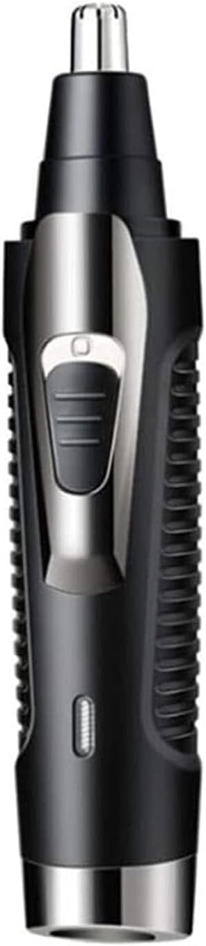 Ear and Nose Hair Trimmer Clipper - Professional Painless Ear and Facial Hair Trimmer for Men and Women Rechargeable Waterproof Dual Edge Blades for Easy Cleansing(Black)