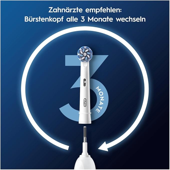 Oral-B Pro Sensitive Clean Replacement Toothbrush Heads Pack of 4