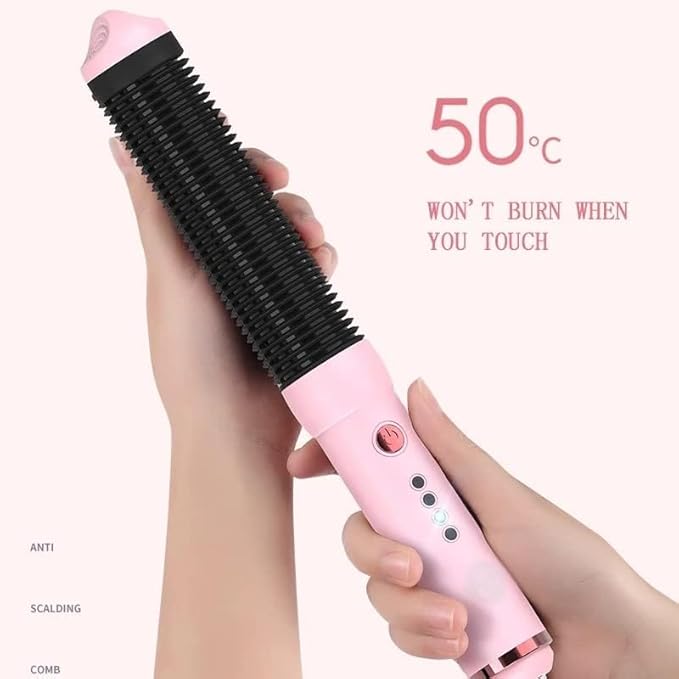 Electric Hair Straightener Brush Professional Hot Comb Straightening Men Beard Straightener Fast Heating Ceramic Curling Irons
