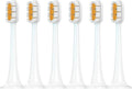 Compatibility for Xiaomi Toothbrush Head T300/T500 Mijia DDYS01SKS/MES601/T700 Replacement MES602/604(New Clean OG 6 Pcs)