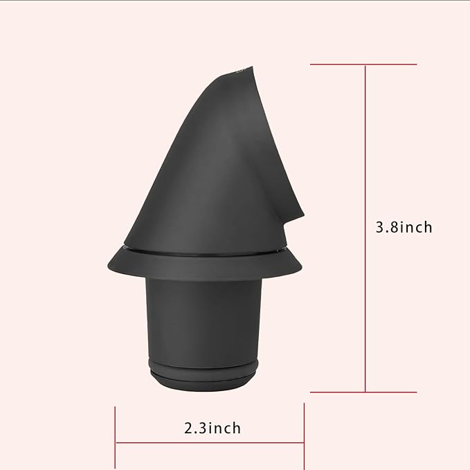 20mm-36mm/0.78-1.4Inch Long Hair Curling Conical Barrel with Adaptor for Dyson Airwrap HD01 HD02 HD03 HD04 HD07 HD08 HD15 HD16 Self-Curling Hair Roller Curlers Attachment Rose