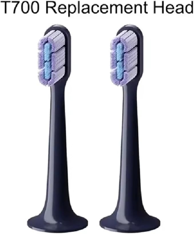 Compatible for Xiaomi Mijia Toothbrush Head T700 Sonic Electric Waterproof Soft Health Replacement Bristles 2/4/6Pcs(4pcs)