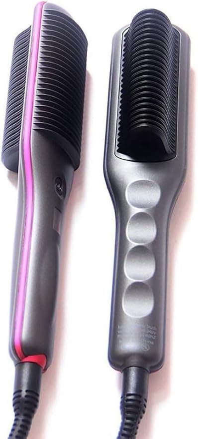Electric Hair Brushes Straight Comb Anti-Scald Straight Hair Comb Hot Comb Straightener Hair Straightener Brush 360 Rotatable