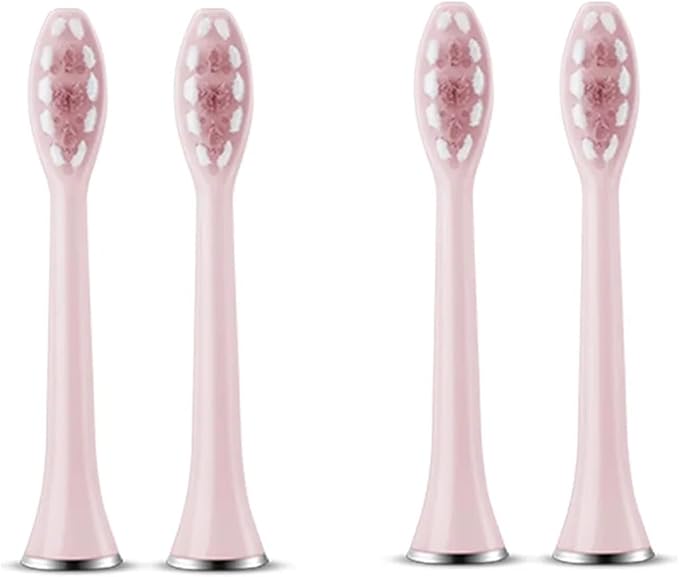 Compatible for SUBORT S7 Brush Heads Electric Toothbrush(4 White Brush Head)