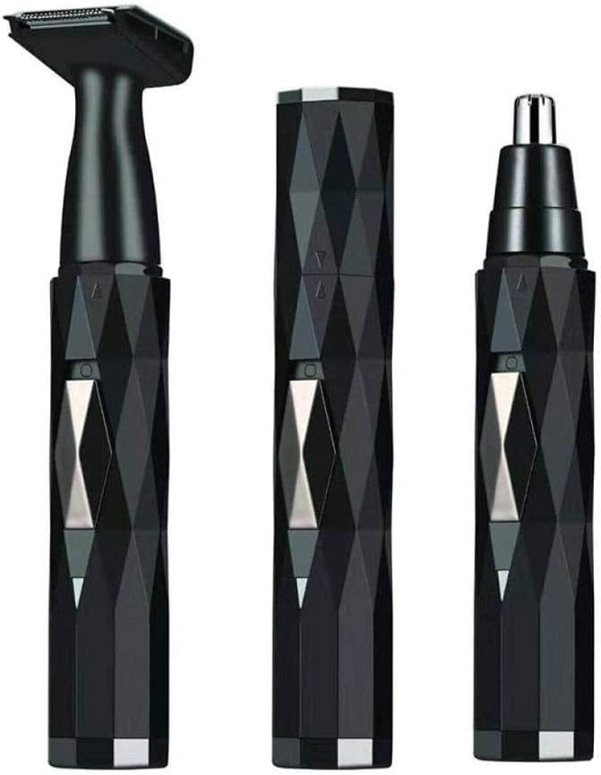 Ear Nose Hair Trimmer for Men Women Rechargeable Electric Nose Hair Trimmer with Dual-Edge Stainless Steel BladesProfessional Waterproof for Nose Ear