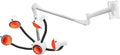 750W Professional Hair Dryer Wall Mounted Hair Dryer with Infrared Heat Bulbs 5 Head Salon Hairdressing Beauty Treatment for Hair Care Coloring Drying Baking