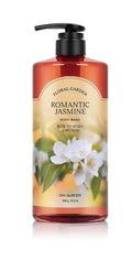 Floral Garden Romantic Jasmine Body Wash 33.5 oz With Pump Dispenser