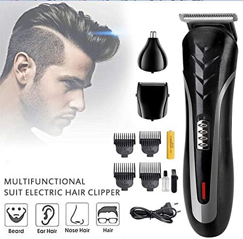Multifunction Rechargeable Hair Clipper for Men Waterproof Electric Shaver Beard Nose Ear Shaver Hair TrimmerTool