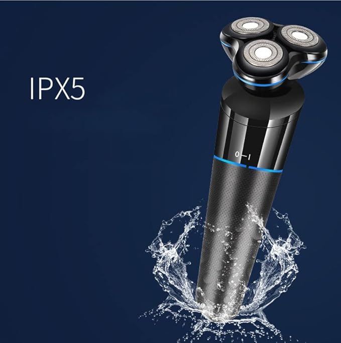 Electric Razor for Men Electric Face Shavers Rechargeable Shaving Men's Razors IPX5 Waterproof Wet Dry Rotary Shavers Beard Nose Mustache Trimmer
