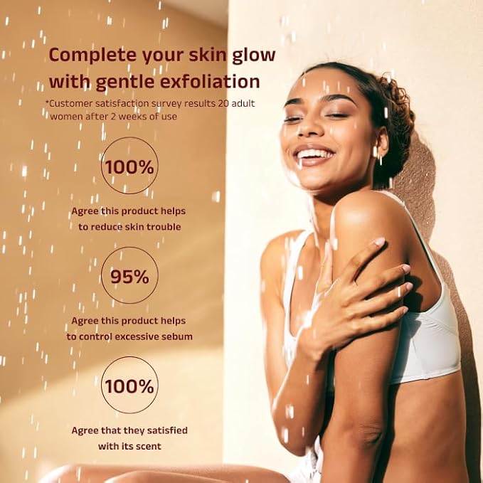 Hydrating Vitamin Body Wash Gentle Daily Cleanser for Soft Glowing Skin Infused with Niacinamide &amp Hyaluronic Acid Warm Vanilla &amp Soft Wood Scent Vegan 10.14 fl oz