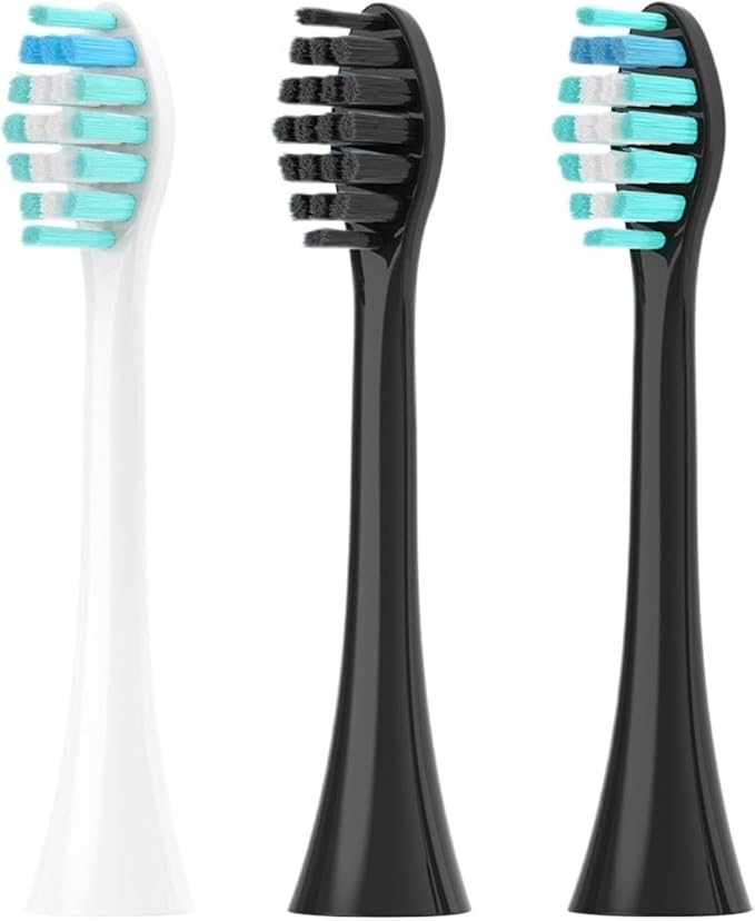 Electric Toothbrush Head Compatible for 051B 4/16pcs(16PCS Black)