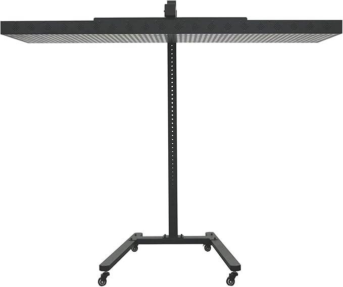 Horizontal Rolling Stand for EXESAS Red-Light Therapy Panels Horizontal Installation for EXESAS Red Light Devices (Stand Only Panel Sold Separately) (Standard)