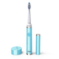 Pop Sonic Ultimate Pro Rechargeable Toothbrush (Hawaiian Blue) - 40000 Strokes/Min - Long-Lasting Nylon Bristles - Teens &amp Adults with Quadrant Pacer &amp Timer