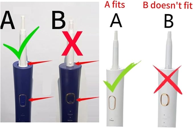 Replacement Toothbrush Heads Compatible for S12/ XM-806/ALY-HYS01W Electric(16PINK)