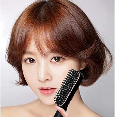 Multifunctional Professional Hair Straightener Tourmaline Ceramic Hair Curler Brush Hair Comb Straighteners Curling Hair Iron