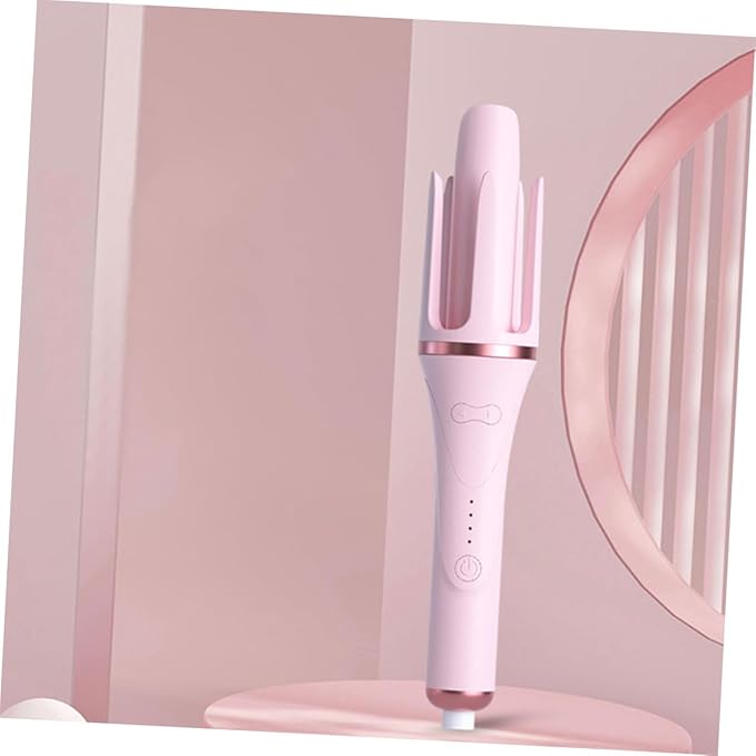 Automatic Hair Curler Adjustable Heat Portable Curling Wand for Women Styling Tool for Home Use Anti-Scald Design