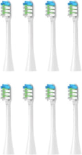 Replacement Toothbrush HeadsCompatible for Nandme Nx8000 Soft Bristle Tooth Brush Head8PCS(8pcs White)
