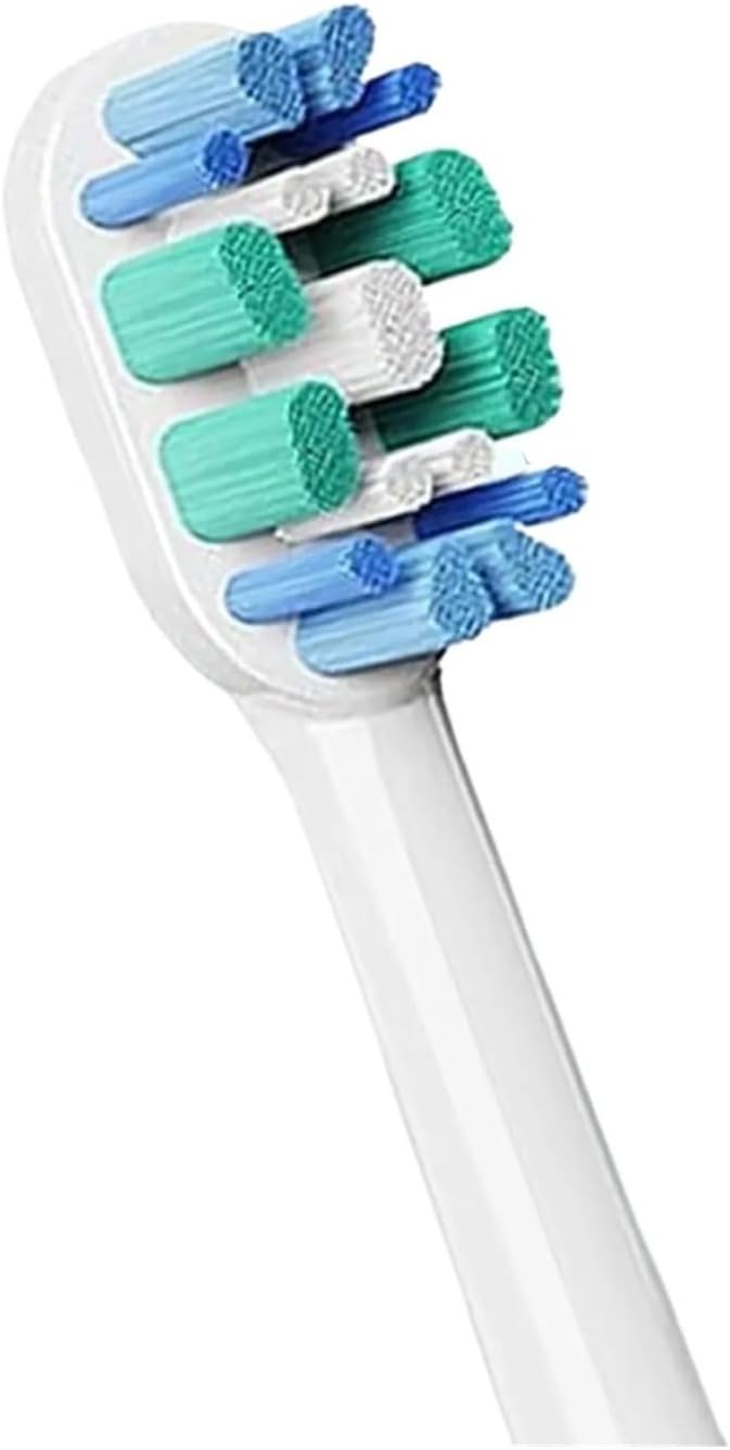 Compatible for Care Toothbrush Brush Head HX3/HX6/HX9 Series HX3210/3211/6150/6500/6510/6530/9342/6730 Replacement Heads(4pcs)