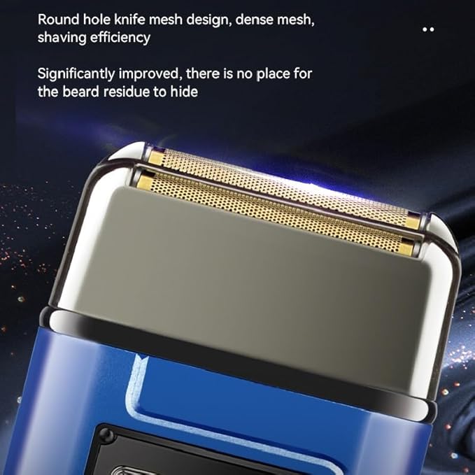 Men's Shaver Rechargeable Hair Shaver for Men Beard Electric Shaver Face Electric Razor Men's Bald Head Shaving Machine Wet Dry