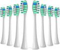 4-16Pcs Replacement Toothbrush Heads Electric Head Brush for C2(8pcs Green)