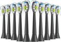 Compatible for 5-20pcs Replacement Toothbrush Heads Compatible with Electric Brush Head 1100 2100 4100 4300 5100 5300 6100 Independent Package(10pcs Black)