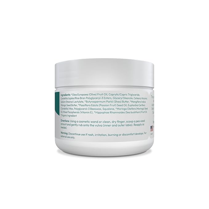 pH-D Feminine Health Support Nourishing Vulva Balm - Vulva Moisturizer for Dryness Menopause Support Intimate Care - Reduces Vulvar Dryness - 2 oz