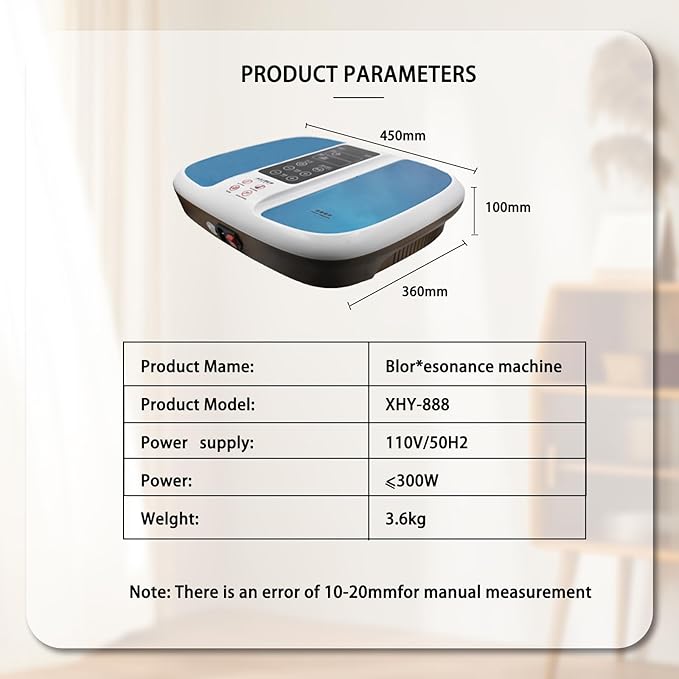Terahertz Device Foot Massager Thermal Therapy Device Magnetic Pulse Measuring Health Quantum Instrument Work from Home Essentials