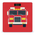 Energy Saving Scale Bathroom Weighing Scale Smart Scale for Body Weight Digital Cute Cartoon Fire Truck Print