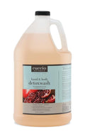 Cuccio Naturale Pomegranate &amp Fig Hand &amp Body Detox Wash – 1 Gallon (128 oz) Spa Size Luxury Cleanser Magnesium Sulfate Detox Formula Hydrating pH-Balanced Body Wash
