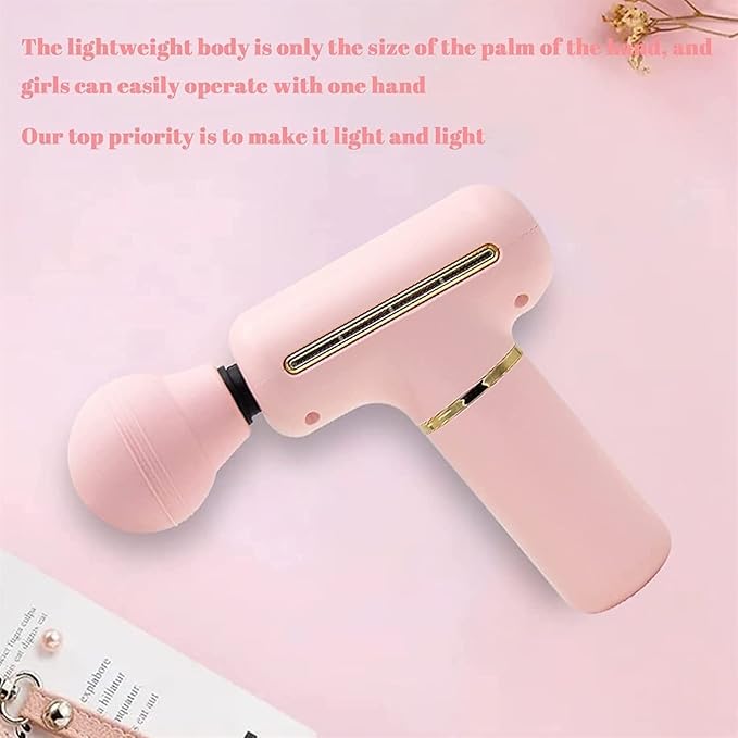 Massage Gun Muscle Massage Gun Deep Tissue Massager Handheld Deep Tissue Muscle Massager with 4 Adjustable Speed for Pain Relief  Back Massager Portable Quiet Handheld Massager Gifts for HimMen (