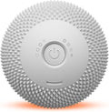 Vibrating Massage Ball with Heat Deep Tissue Trigger Point Massage Ball for Back Hip and Muscle Recovery Myofascial Release Mobility Ball with 7 Modes and Memory (Grey)