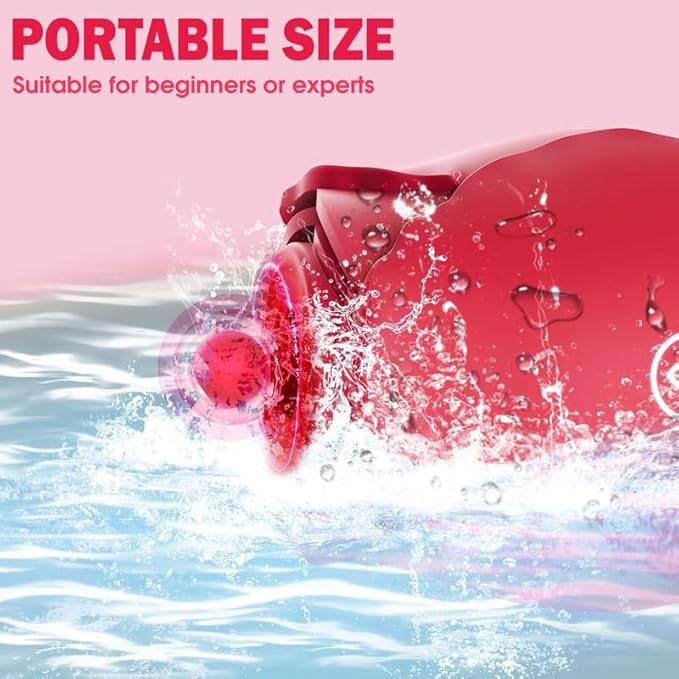 2026 Newly Portable Vibrating Massager -Clitioral Sucker Relaxes Muscles Viboators Toy 10 Modes Couples - for Body and Back Foot Silent Personal for Sports Massage Adult Tools Relaxation XJH-Red19