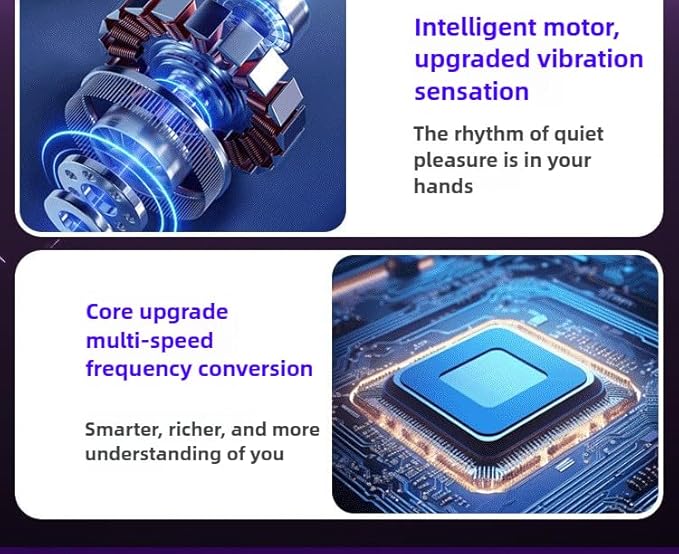 2026 New Women's Quiet Massager Powerful and Quiet at Night with 10 Modes Soft and Comfortable Feeling Quiet Handheld Electric Massager Leg Massager - A104