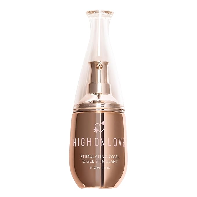 High On Love O Gel - Feminine Care Personal Gel Moisturizer for Women - An All Natural Water Based Gentle Formula for Dryness Relief - Vegan &amp Cruelty Free (30ml)