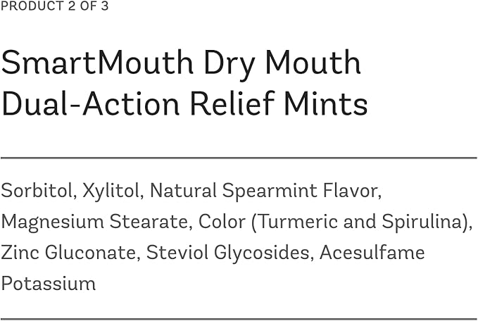 SmartMouth Original Fresh Breath Oral Care Bundle - Mouthwash Single Packs Fluoride Anti‑Cavity Zinc Toothpaste &amp Dry Mouth Dual‑Action Mints - Sugar Gluten &amp Alcohol-Free - 10 Packs 6 oz