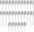30/50PCS Vacuum BrushCompatible for X/X PRO/ Z1/ F1/ One/Air 2 /SE Replacement Head Sonic Toothbrush Nozzles Soft Bristle(30Gray)