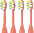 Compatible for 4Pack Replacement Toothbrush Heads Compatible with Ph One Soni Care Electric Head HY1100 HY1200 BH1022(Miami Coral)