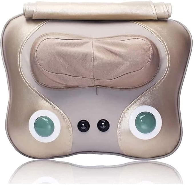 Back Massager Neck Massager Massage Pillow Electric Shiatsu Back Massager Deep Kneading Shoulder Massager for Full Body Muscle