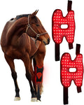Cordless Red Light Therapy Device for Horse Knee Pain &amp Muscle Recovery Near Infrared Therapy Wrap for Equine Healing Portable Horse Pain Relief Solution