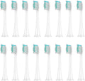 Compatible for 8Pcs Replacement Brush Heads with DiamondClean HX3/HX6/HX9 Series Electric Toothbrush HX6064(16Pcs White)