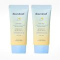 dearcloud Tone Blur Essence Sunscreen Duo – SPF 50 (1.69 fl oz) – Korean Sunscreen for Face with Aloe &amp Cica – Blurring Primer (2 Pack)