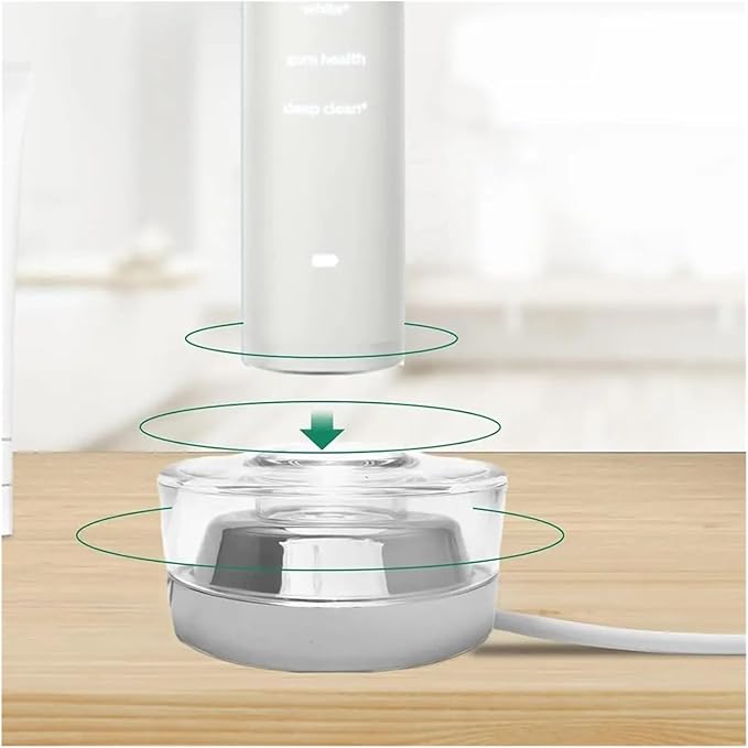 Electric Toothbrush Replacement Charger BaseCompatible For PhilipsSonic HX9300 HX9900 Series Inductive Charging Base Portable(B)